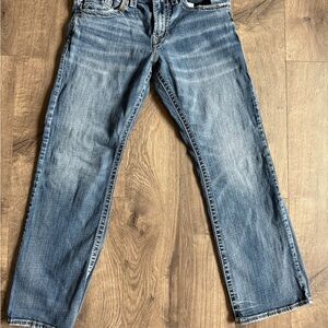 Silver Jeans Men’s Straight Light Blue Washed Denim